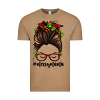 Vintage Coffee christmas merry mama Vintage Tee - Jasminsmagicworld