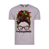Vintage Zinc christmas merry mama Vintage Tee - Jasminsmagicworld