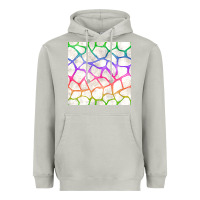 Moon Dust Watercolor Rainbow Giraffe Seamless Pattern Heavyweight Hoodie - BundleAndBundleShop