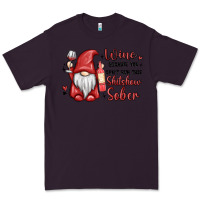 Plum wine because you cant run this shitshow sober Premium Tee - MaliasSmallBusiness