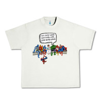 Pistachio Superheros Urban Heavy Tee - Bettercallsaul