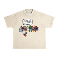 Sandshell Superheros Urban Heavy Tee - Bettercallsaul