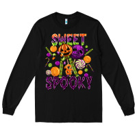 Black Sweet and Spooky Long Sleeve Tee - texasbilliewilder