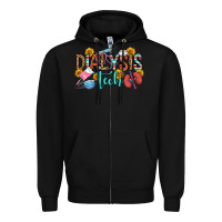 Black dialysis tech Zipper Hoodie - OliviaCreatesArt