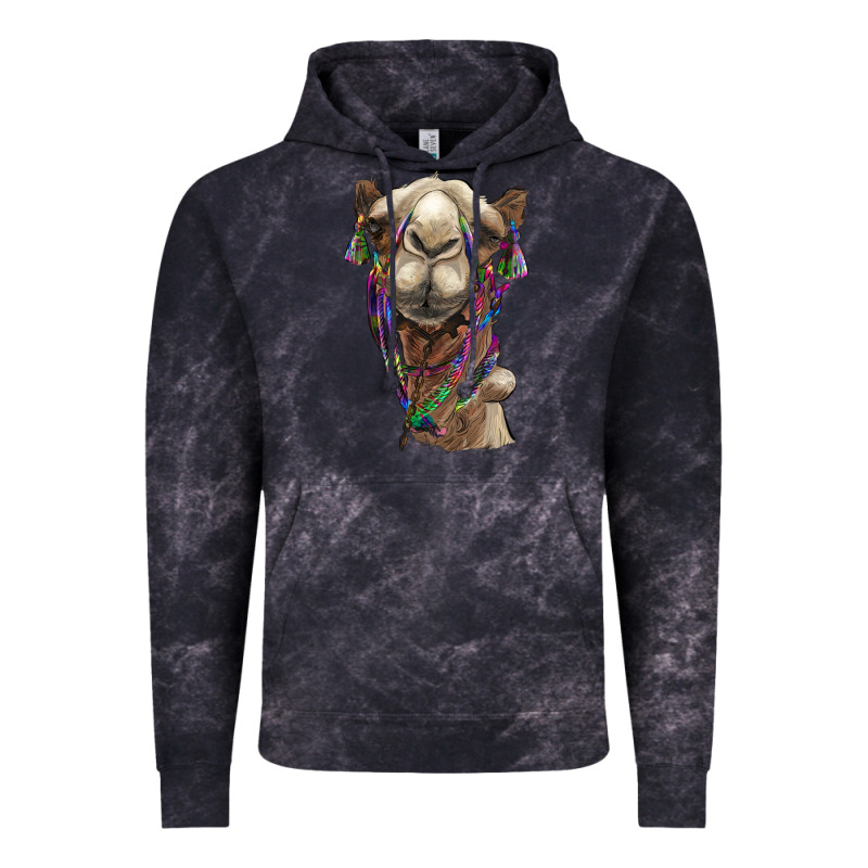 Tie Dye Camel Vintage Hoodie by BarkalooDesign | Teevron