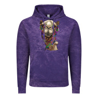 Cloud Purple tie dye camel Vintage Hoodie - BarkalooDesign