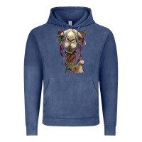 Vintage Denim tie dye camel Vintage Hoodie - BarkalooDesign