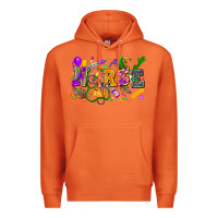 Carrot Nurse Mardi Gras Premium Hoodie - FaDigitalArtStudio