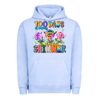 Pigment Grape Ice 100 Days Of Making The Whole Class Shimmer Urban Hoodie - CowhideDigitalArt