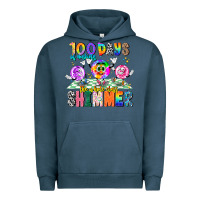Pigment Midnight Navy 100 Days Of Making The Whole Class Shimmer Urban Hoodie - CowhideDigitalArt