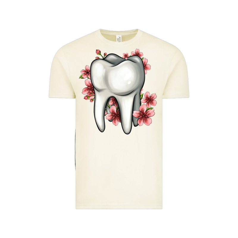 Floral Tooth Vintage Tee by Jasminsmagicworld | Teevron