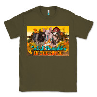 Army Green Cutest Pumpkin In The Patch Pig Classic Tee - LillyAllenDesigns