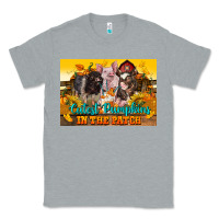 Heather Grey Cutest Pumpkin In The Patch Pig Classic Tee - LillyAllenDesigns