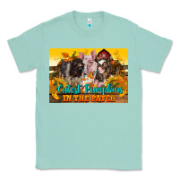 Seafoam Cutest Pumpkin In The Patch Pig Classic Tee - LillyAllenDesigns