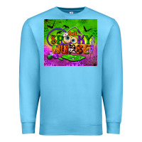 Ocean Blue one spooky nurse tumbler Premium Sweatshirt - BundleAndBundleShop