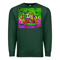 Sports Green one spooky nurse tumbler Premium Sweatshirt - BundleAndBundleShop
