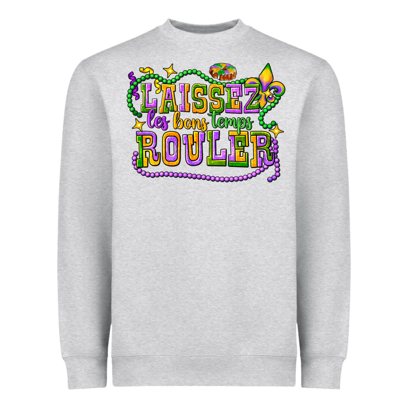 Laissez Les Bons Temps Router Heavyweight Sweatshirt by CowGirlArtShop | Teevron