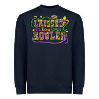 Navy laissez les bons temps router Heavyweight Sweatshirt - CowGirlArtShop