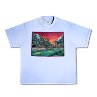 Grape Ice Colorado Scenery Map Urban Heavy Tee - Bettercallsaul