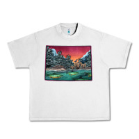 Lunar Rock Colorado Scenery Map Urban Heavy Tee - Bettercallsaul