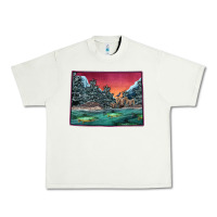 Pistachio Colorado Scenery Map Urban Heavy Tee - Bettercallsaul