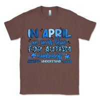 Chestnut in april we wear blue for autism awareness Classic Tee - Artiststas