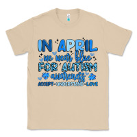 Mushroom in april we wear blue for autism awareness Classic Tee - Artiststas
