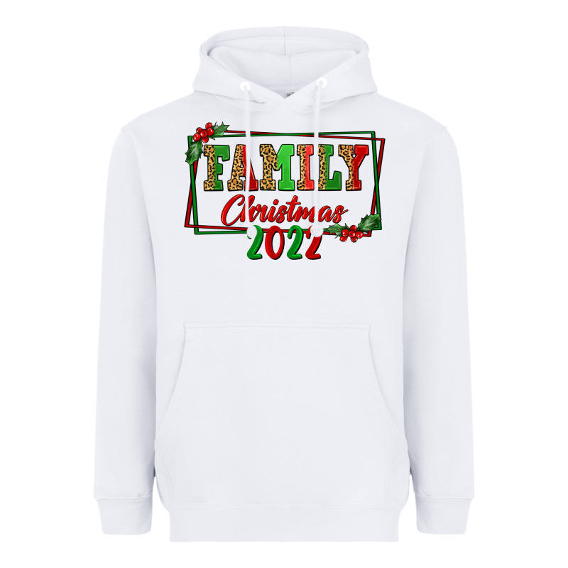 Family Christmas 2022 Heavyweight Hoodie by FaDigitalArtStudio | Teevron