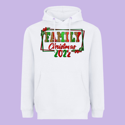 Family Christmas 2022 Heavyweight Hoodie Designed By Fadigitalartstudio