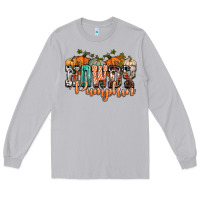 Moon Dust western howdy pumpkin Long Sleeve Tee - NancyCooperArtShop