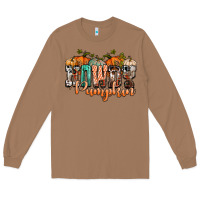 Toasted Coconut western howdy pumpkin Long Sleeve Tee - NancyCooperArtShop