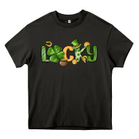 Asphalt lucky st patrick s day Heavy Core Tee - MaliasSmallBusiness