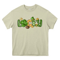 Mossy lucky st patrick s day Heavy Core Tee - MaliasSmallBusiness
