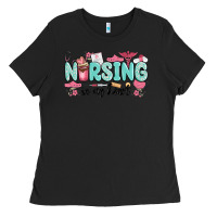 Nursing In My Heart Ladies Tee | Teevron