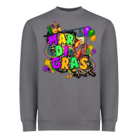 Storm louisiana map mardi gras Heavyweight Sweatshirt - CowGirlArtShop