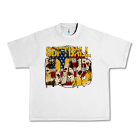 Lunar Rock American Softball Dad Urban Heavy Tee - Bettercallsaul