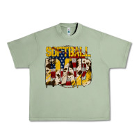 Oil Green American Softball Dad Urban Heavy Tee - Bettercallsaul