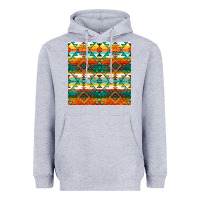Heather Grey native american aztec seamless pattern 1 Heavyweight Hoodie - BundleAndBundleShop