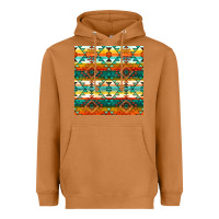 Meerkat native american aztec seamless pattern 1 Heavyweight Hoodie - BundleAndBundleShop