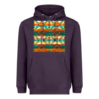 Plum native american aztec seamless pattern 1 Heavyweight Hoodie - BundleAndBundleShop