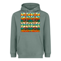 Sage native american aztec seamless pattern 1 Heavyweight Hoodie - BundleAndBundleShop