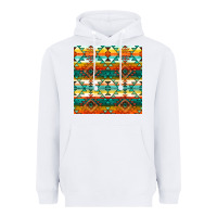White native american aztec seamless pattern 1 Heavyweight Hoodie - BundleAndBundleShop