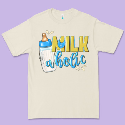 Milkaholic Boys Premium Tee Designed By Nancycooperartshop