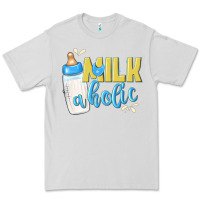 Dove Grey milkaholic boys Premium Tee - NancyCooperArtShop