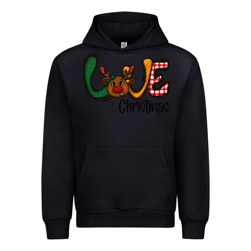 Love Christmas Urban Hoodie by CowhideDigitalArt | Teevron
