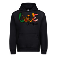 Black love Christmas Urban Hoodie - CowhideDigitalArt