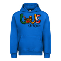 Cobalt love Christmas Urban Hoodie - CowhideDigitalArt