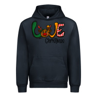 Navy love Christmas Urban Hoodie - CowhideDigitalArt