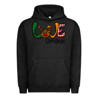 Pigment Black love Christmas Urban Hoodie - CowhideDigitalArt
