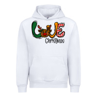 White love Christmas Urban Hoodie - CowhideDigitalArt